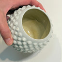 Small White Dotty Vase