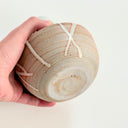 Strata White Fluted Vase