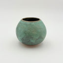 Antique Turquoise Round Vase