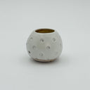 White Mini Dotty Vase