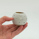 White Mini Dotty Vase