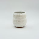 Speckled White Curvy Medium Cup 11  fl.oz