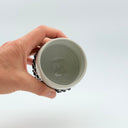 White & Black Dotty Small Cup 6 fl.oz