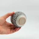White & Black Dotty Small Cup 6 fl.oz