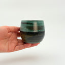 Black & Turquoise Small Cup 8 fl.oz