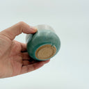 Speckled White & Turquoise Mini Cup 4 fl.oz