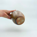 Wood-Fired Brown & Cream Bottle Vase 16 fl.oz