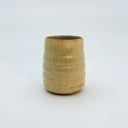 Golden Yellow Rippled Medium Tumbler 12 fl.oz