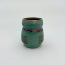 Antique Turquoise Striped Medium Tumbler 14 fl.oz