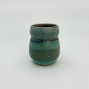 Antique Turquoise Striped Medium Tumbler 14 fl.oz