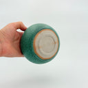 Antique Turquoise Small Pot Belly Vase