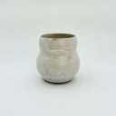 White Funky Chickens Medium Tumbler/Vase 15 fl.oz