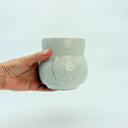 White Funky Chickens Large Tumbler/Vase 20 fl.oz
