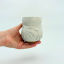 White Handsy Potbelly Medium Tumbler 14 fl.oz