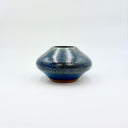 Deep Sea Bud Vase | Blue Mottled Stoneware