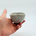Speckled White Triangular Mini Cup | Stoneware | 100ml