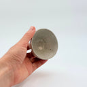 Speckled White Mini Sake Cup | Faceted Stoneware | 100ml