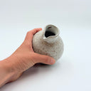 White Birch Pouring Vase | Textured Stoneware | 11 fl oz
