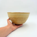 Large Ribbed Weighted Bowl | Stoneware