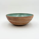 Medium Low Strata Marbled Ceramic Bowl | Stoneware