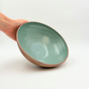 Medium Low Strata Marbled Ceramic Bowl | Stoneware