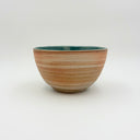 Strata Marbled Turqouise Blue Ceramic Bowl