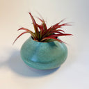 Antique Turquoise Pot Belly Vase
