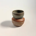 Hourglass Celadon Strata Vase