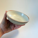 Small White Strata Bowl