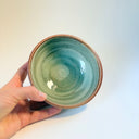 Small Strata Green Bowl