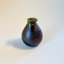 Wood-Fired Brown & Olive Small Vase 5 fl.oz