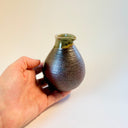Wood-Fired Brown & Olive Small Vase 5 fl.oz