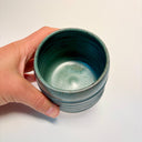Small Turquoise Cache Pot