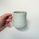 White Dotty Medium Mug 12 fl.oz