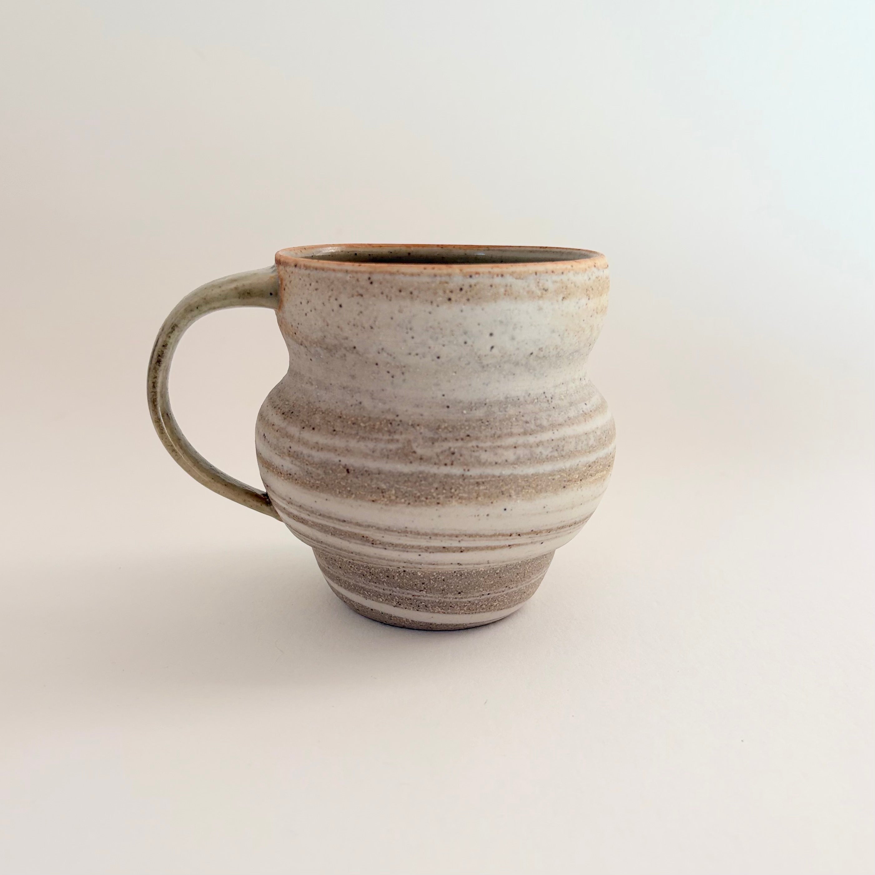 Strata Pale Green Medium Mug 12 fl.oz – Kleybird Ceramics